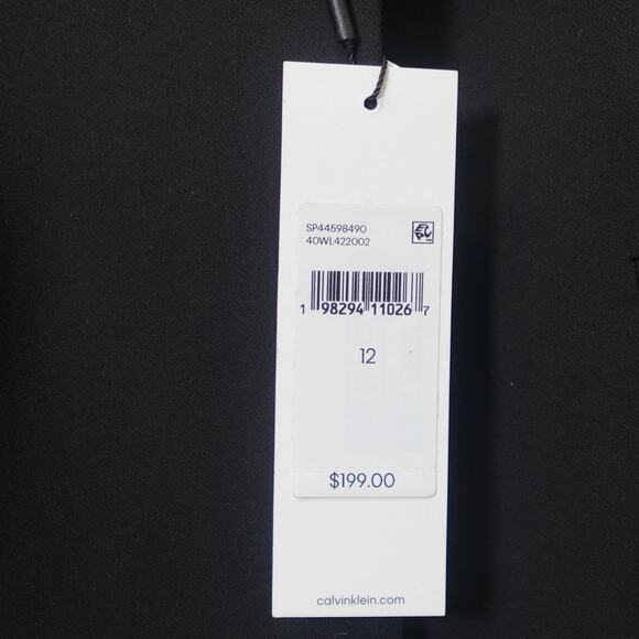 Calvin Klein Womens Soft Crepe Blazer- Size 12 - Picture 3 of 3